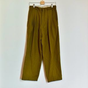 Vintage Chartreuse Trousers